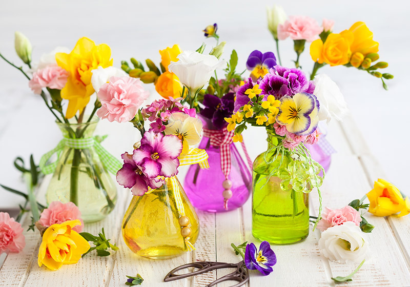 spring flowers bouquets